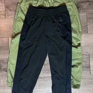 Nike Black and Green Jogger Pants Bundle